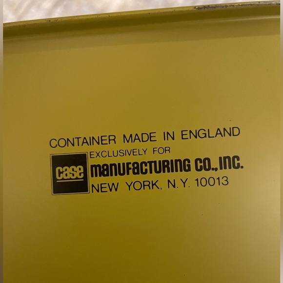 Vintage Casa Via Variccio Premium Macaroni Metal Tin Antique Pasta Graphic - Picture 3 of 13